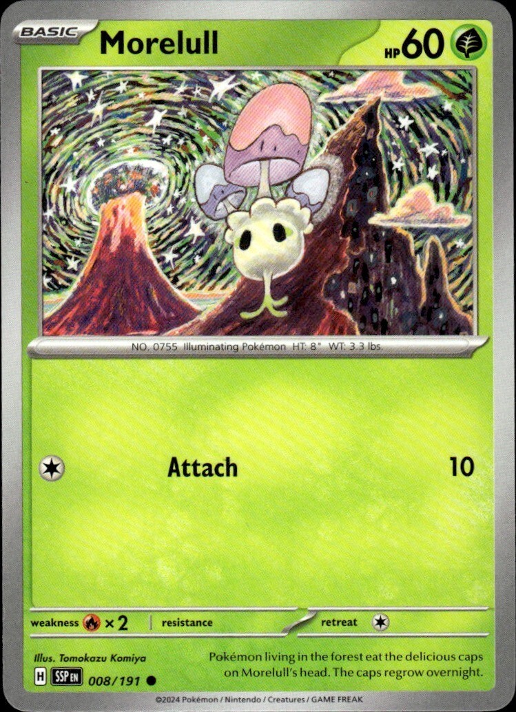 Morelull Common SV08: Surging Sparks 008/191 NM Tomokazu Komiya