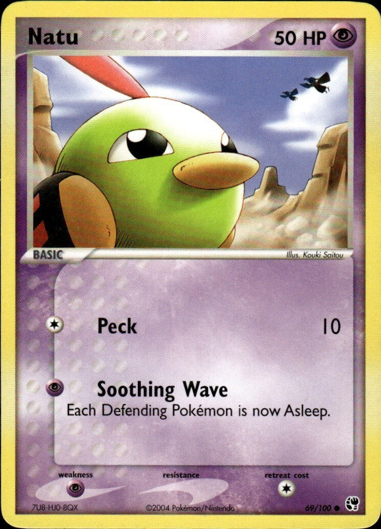 Natu Common EX Battle Stadium 69 NM
