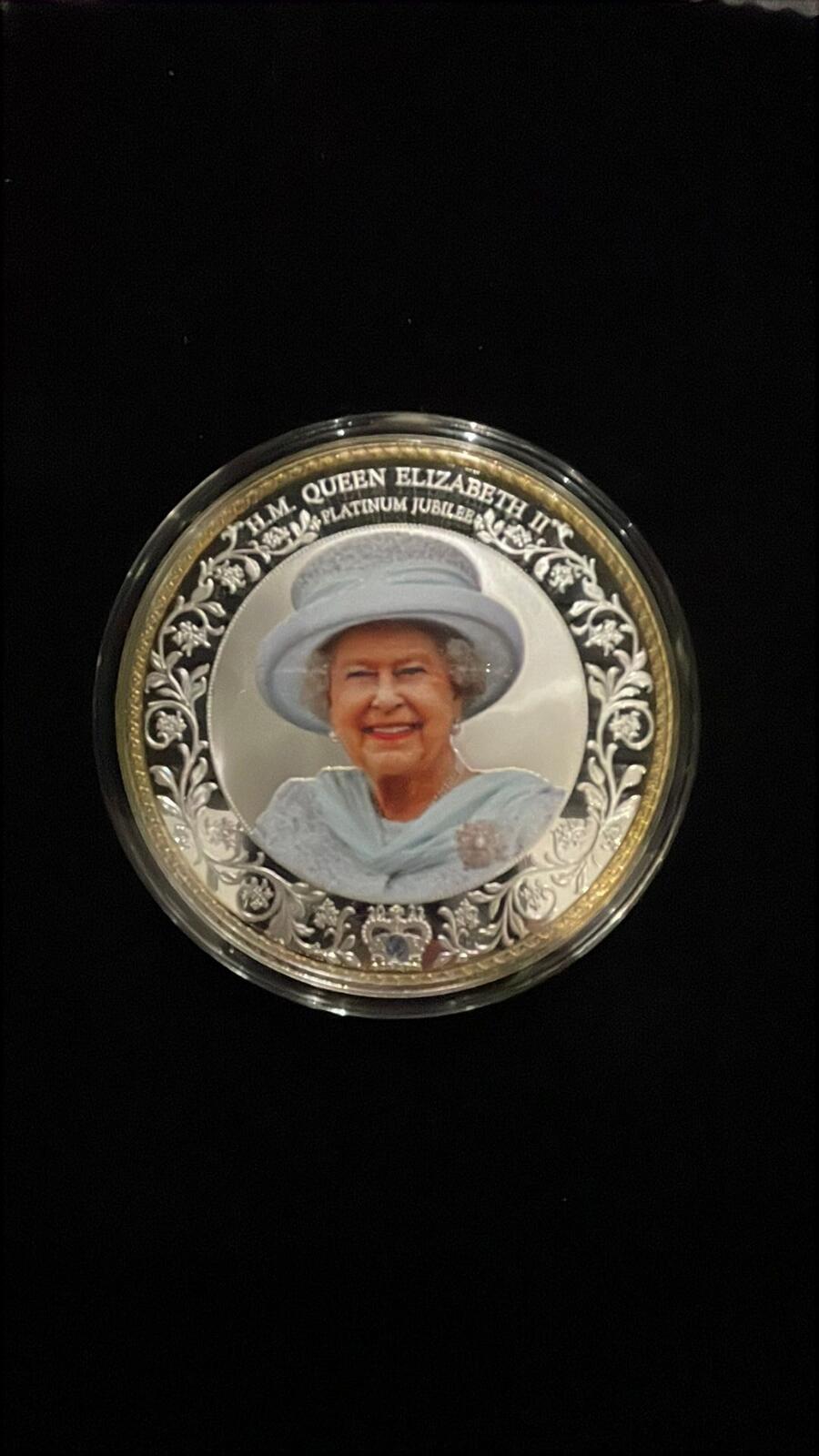 2021 Platinum Jubilee Queen Elizabeth II Proof Commemorative Coin
