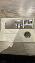 Royal Mint End of the Second World War Commemorative Silver Coin and Stamp Set