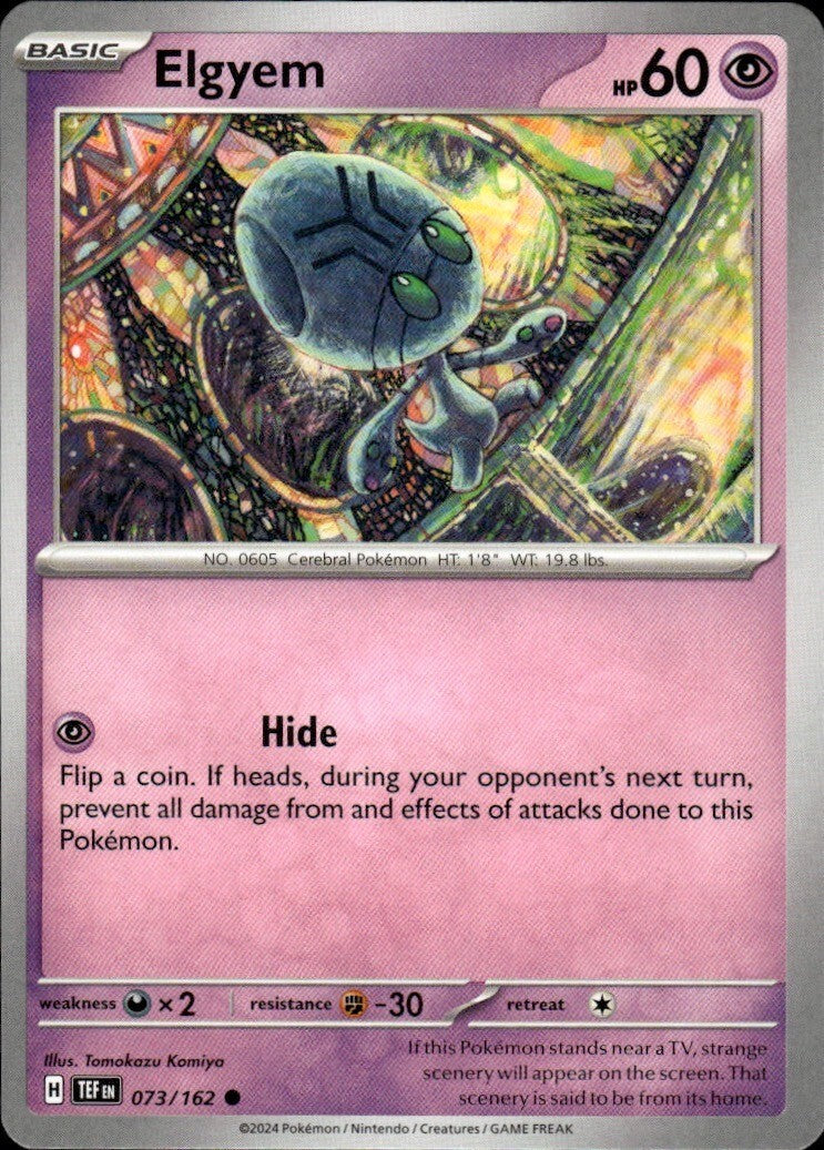 Elgyem Common SV05: Temporal Forces 073/162 NM Tomokazu Komiya