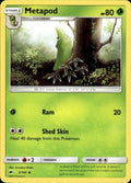 Metapod Uncommon SM - Burning Shadows 2/147 NM