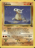 Cubone Unlimited Common Jungle 50/64 NM