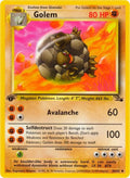 Golem 1st Edition Uncommon Fossil 36/62 - Superb Condition