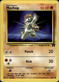 Machop Unlimited Common Team Rocket 59/82 NM