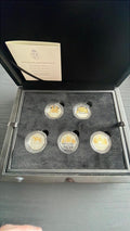 The Royal Mews 2024 Silver Proof Fifty Pence Coin Set