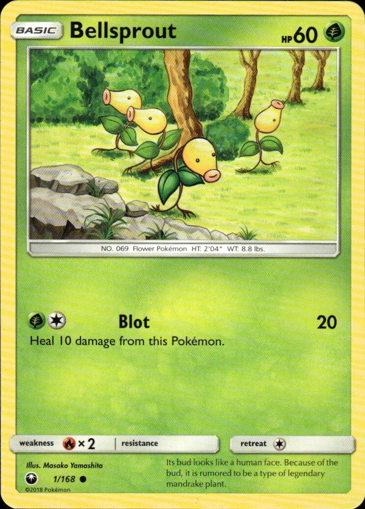 Bellsprout Common SM - Celestial Storm 1/168 NM