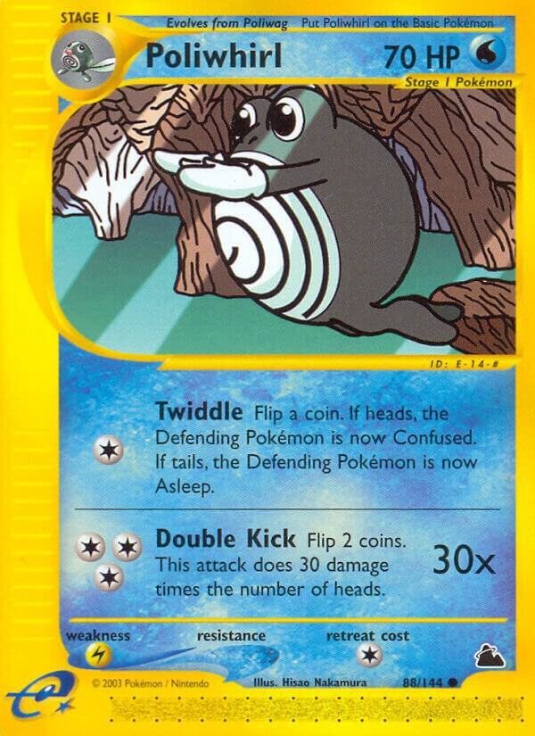 Poliwhirl Common Skyridge 088/144 MP