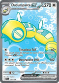 Dudunsparce ex Holo Ultra Rare SV09: Journey Together 178/159 NM