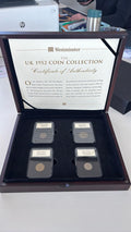 Westminster UK 1952 Coin Collection Certificate of Authenticity
