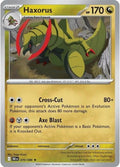 Haxorus Holo Rare SV: Black Bolt 070/086 NM