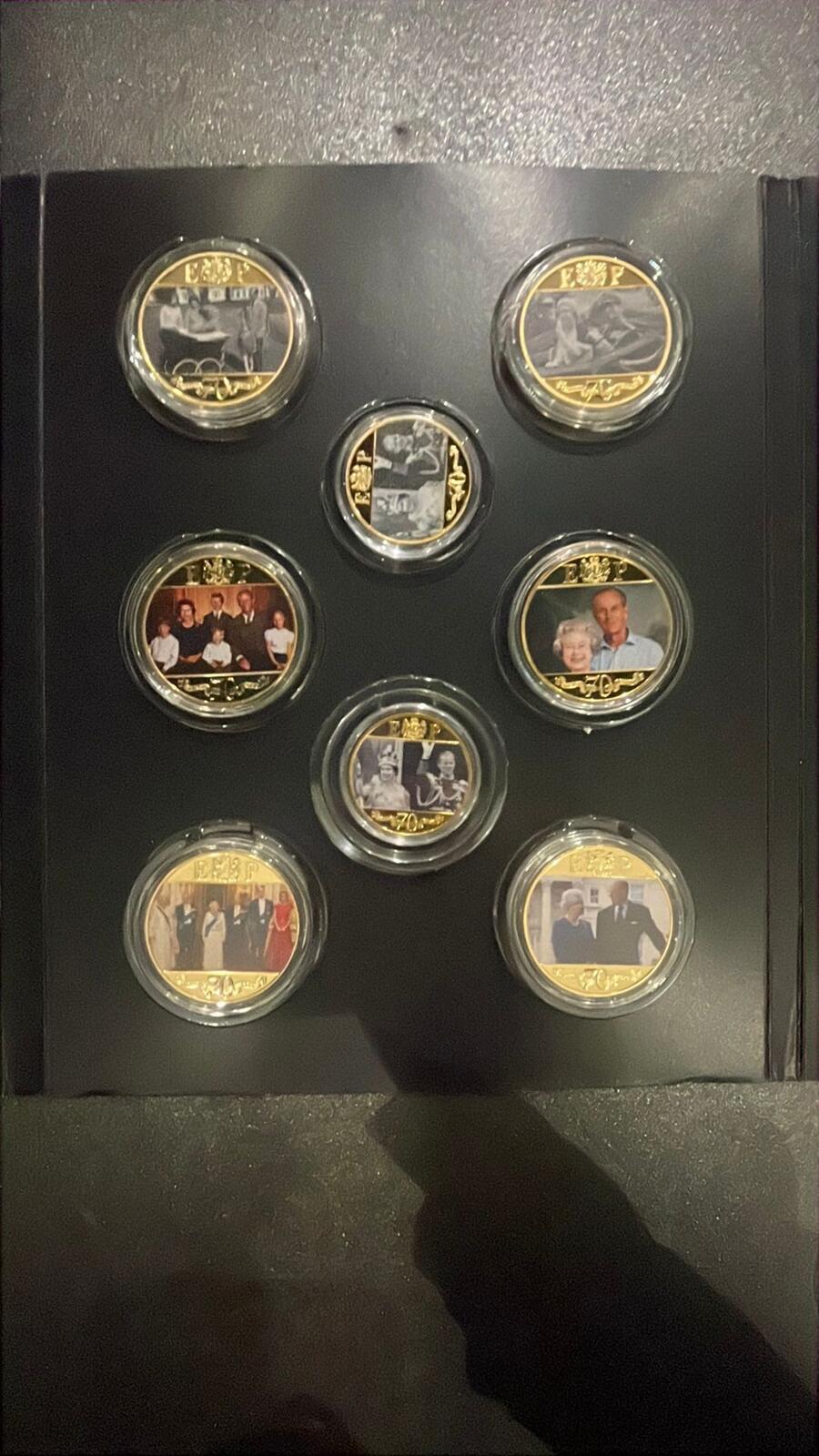 Strength & Stay Seven Decades of Devotion Proof Coin Set 2021 London Mint