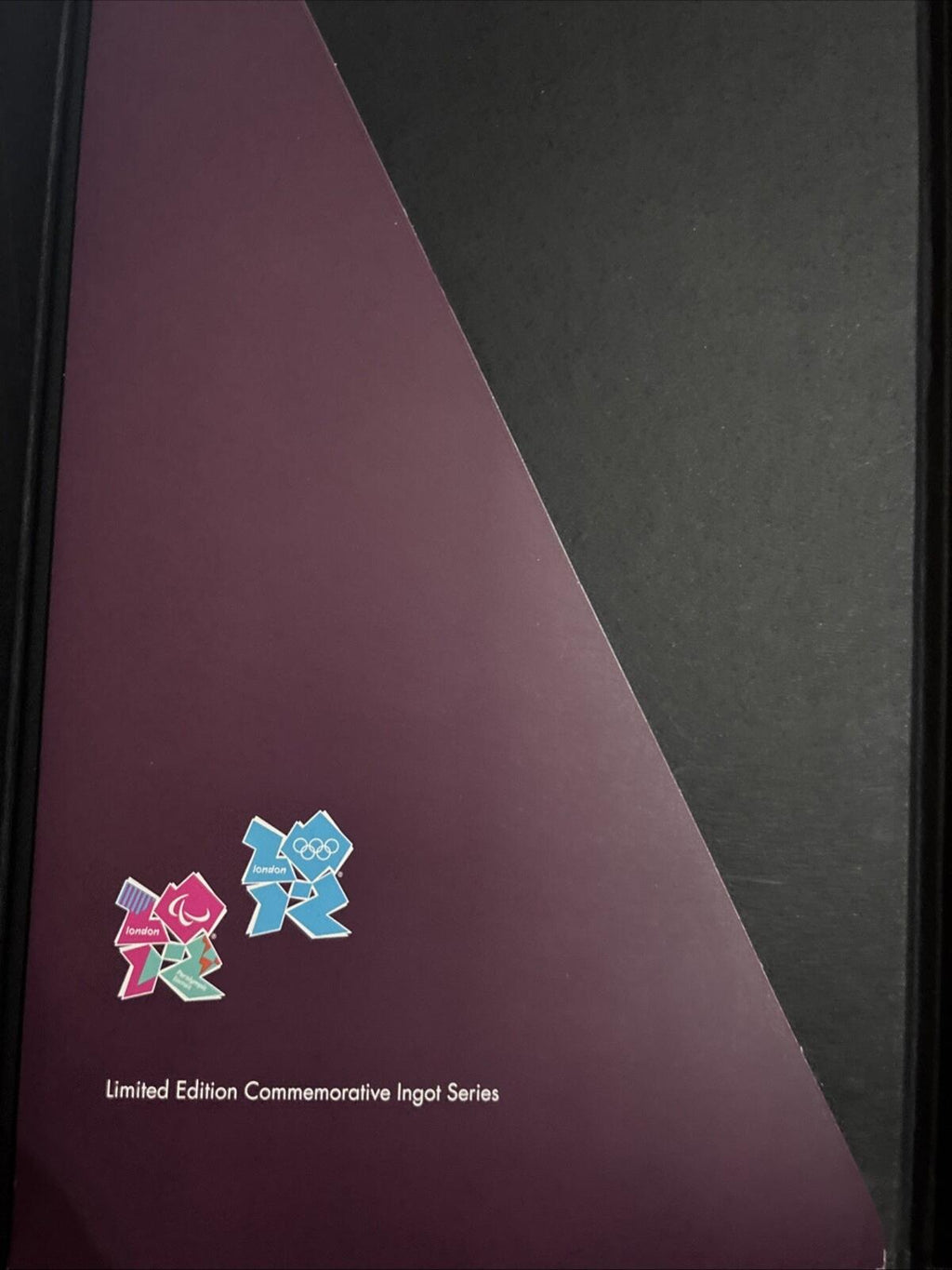 2012 Olympics Host Gold Layered Ingot 2012 London London Rare Limited edition