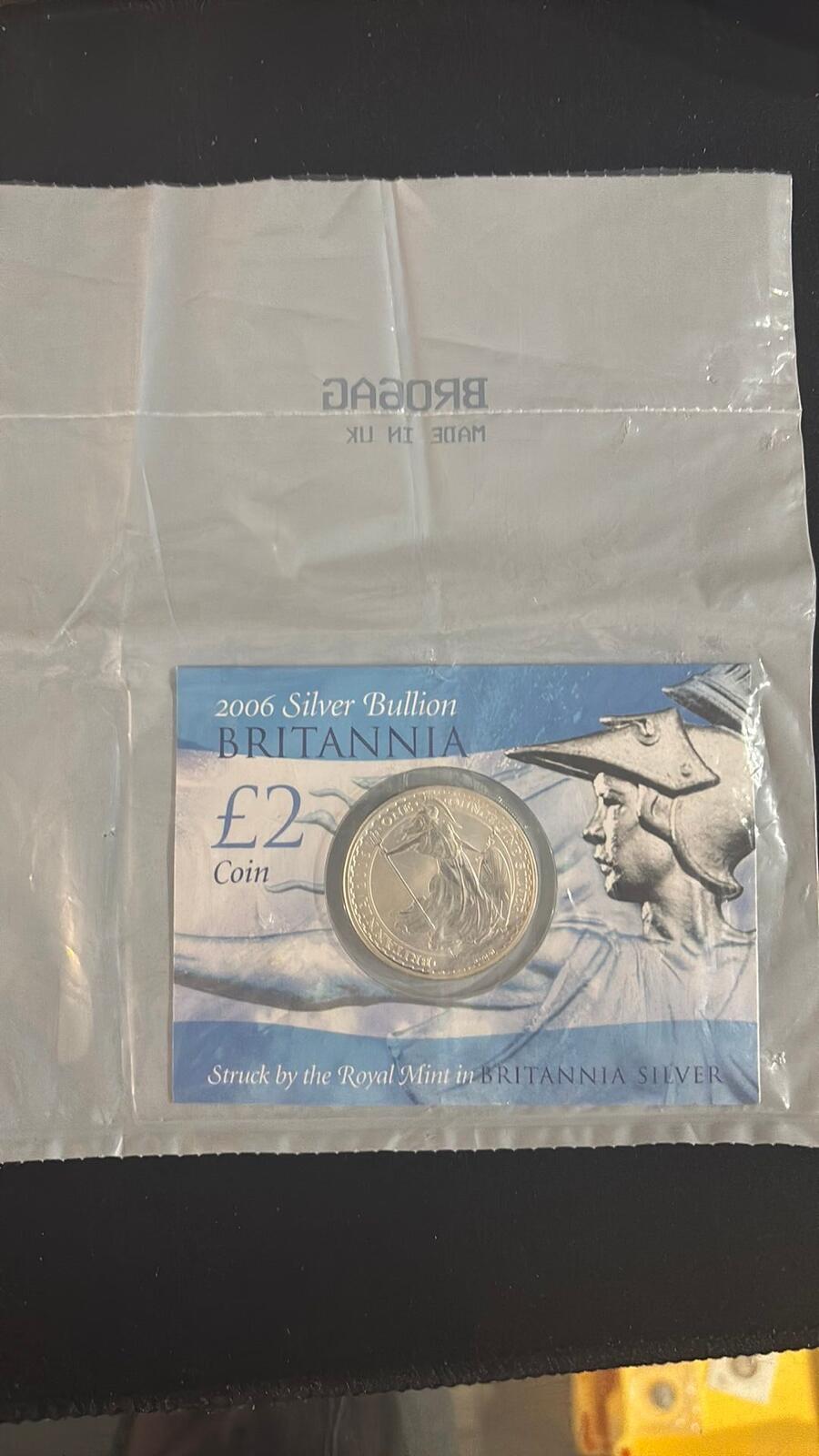 OMP - 2006 Royal Mint Silver Britannia £2 Coin 1 oz