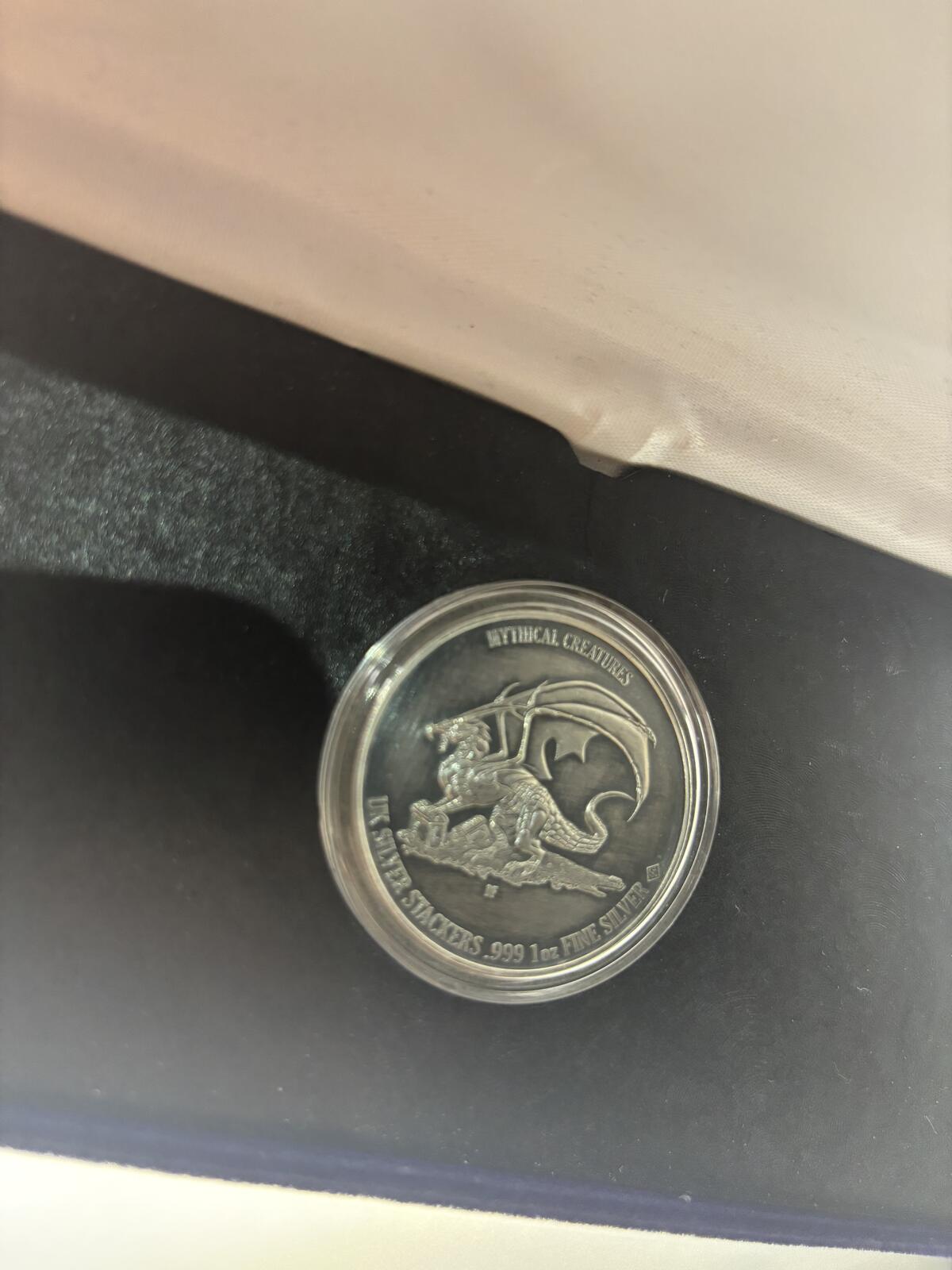 Limited Mintage Mythical Creatures Series 1 The Phoenix 1 oz .999 Silver Round