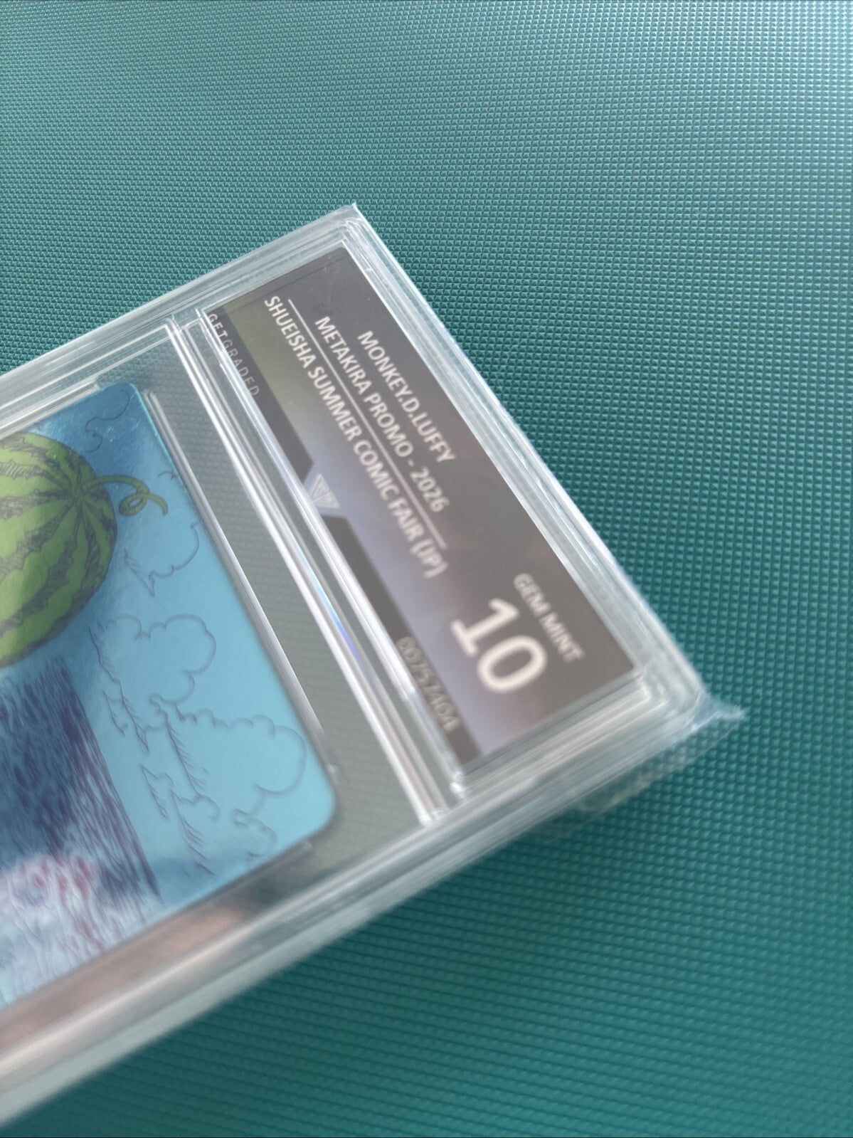 GEM MINT 10 One Piece Luffy Natsucomi 2026 Meta-Kira Promo Card Japan Exclusive