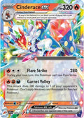 Cinderace ex Holo Double Rare SV07: Stellar Crown 028/142 NM