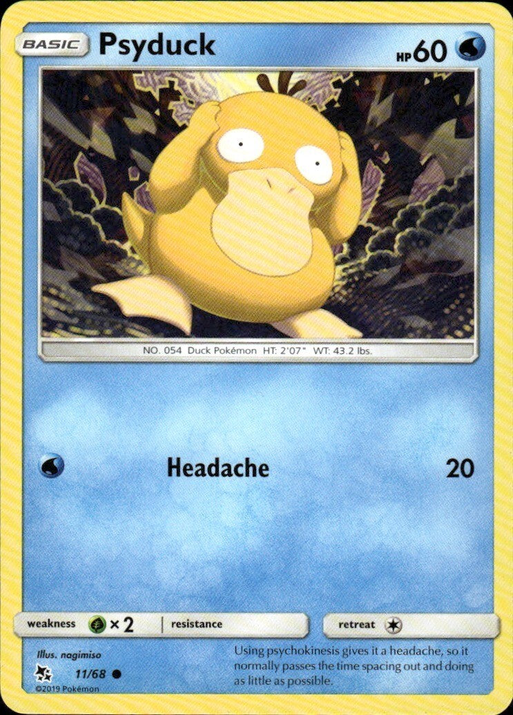 Psyduck Common Hidden Fates 11/68 NM
