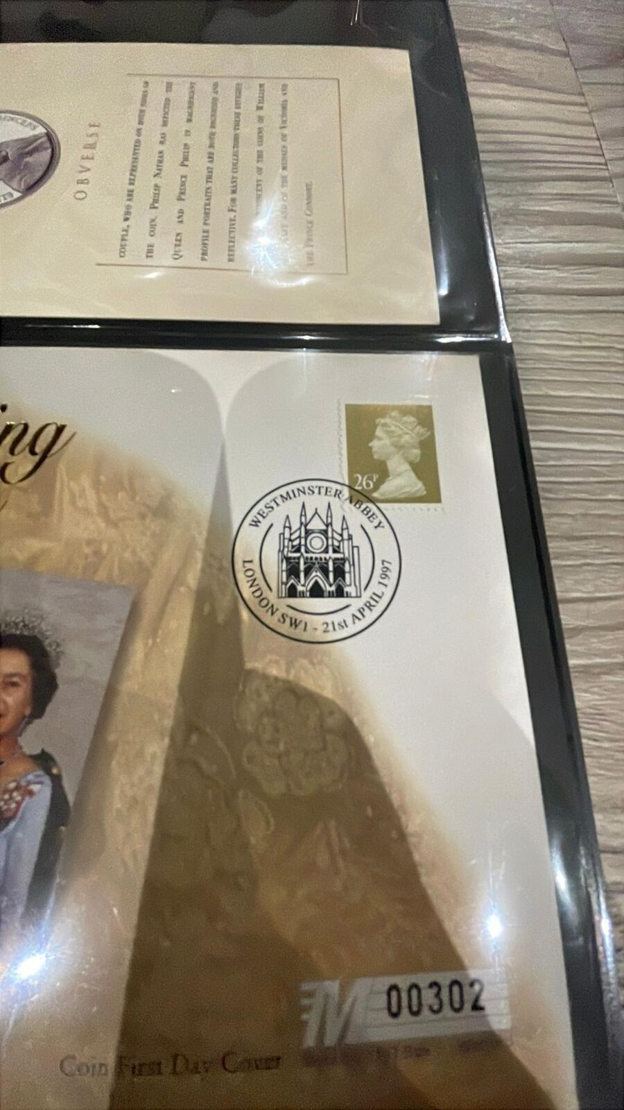 Coin Golden Wedding Anniversary 1997