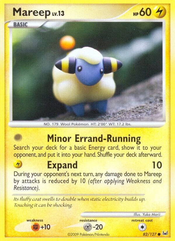 Mareep Common - Yuka Morii Art - Platinum 82/127 NM