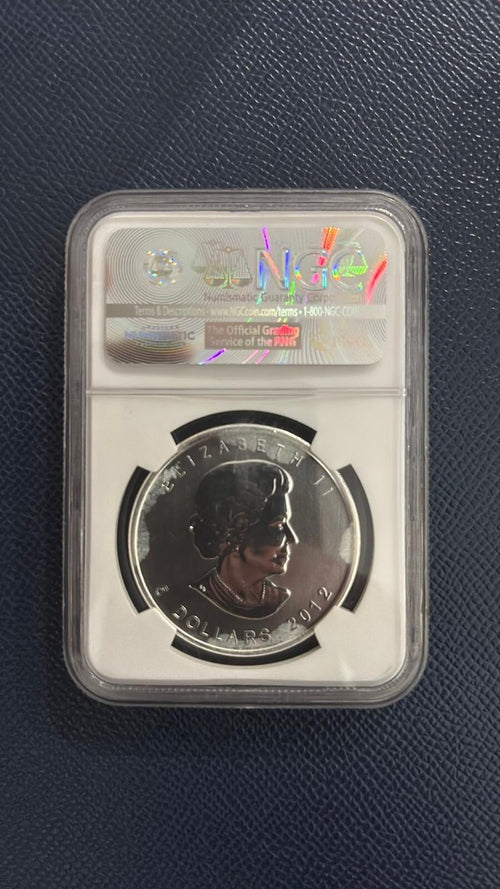 2012 Canada Moose 1 oz Silver Coin NGC MS 69