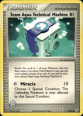 Team Aqua Technical Machine 01 Uncommon Team Magma vs Team Aqua 79/95 NM