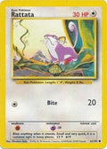 Rattata Common Base Set 061/102 NM