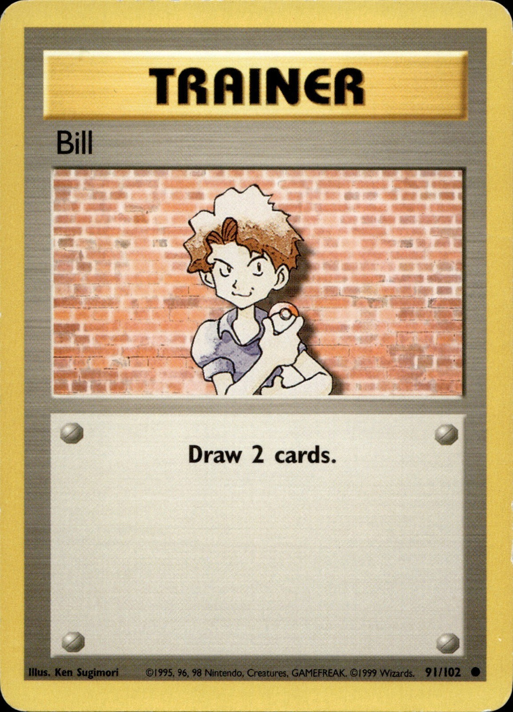 Bill Common Base Set 091/102 NM