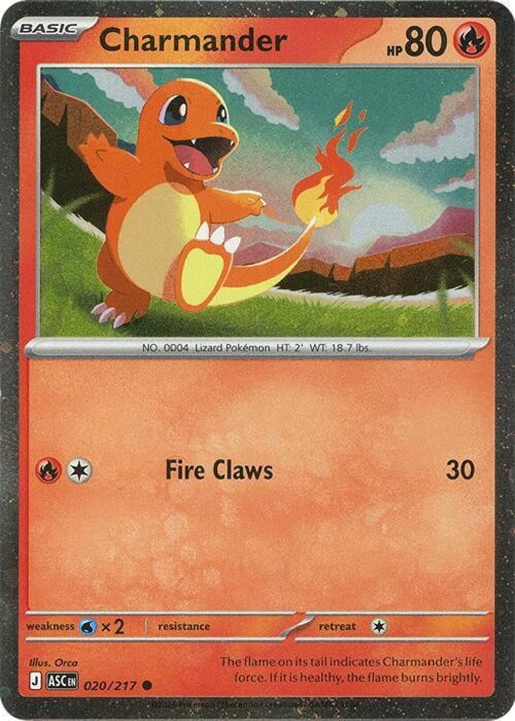 Charmander - (Cosmos Holo) Holo Common Miscellaneous Cards & Products 020/217 NM