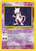 Mewtwo Holo Rare Base Set 010/102 HP