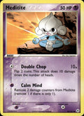Meditite Common EX Battle Stadium 65 NM