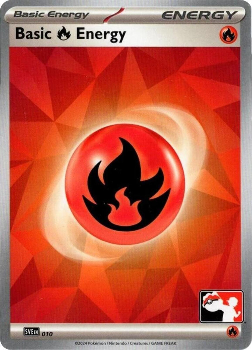 Basic Fire Energy Common Prize Pack Series Cards 010 NM