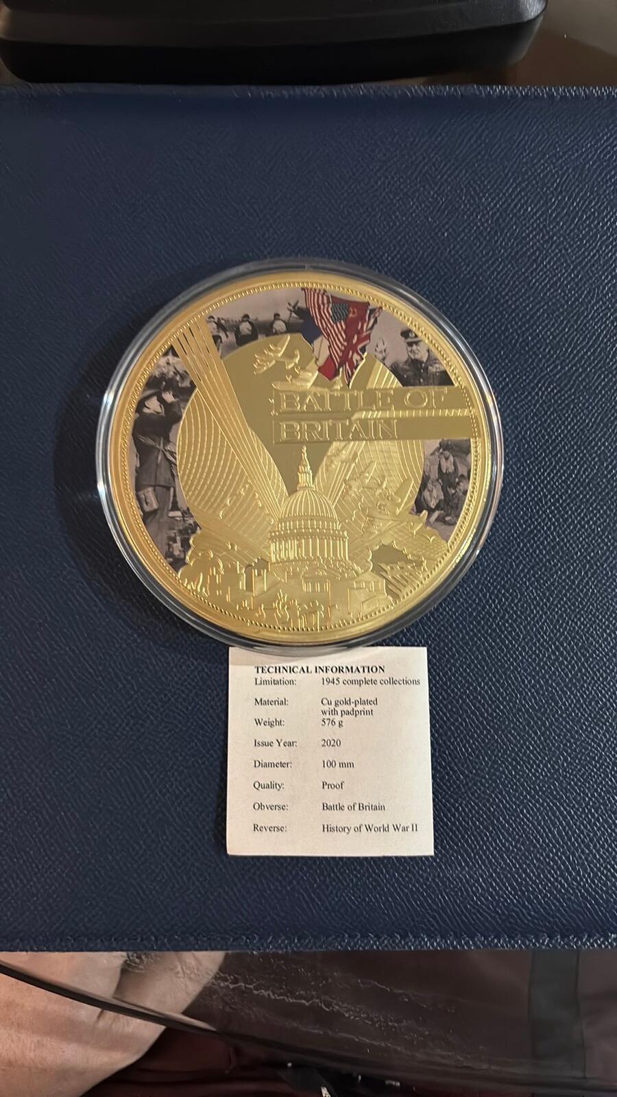 Battle of Britain Proof Collectible Coin 2020