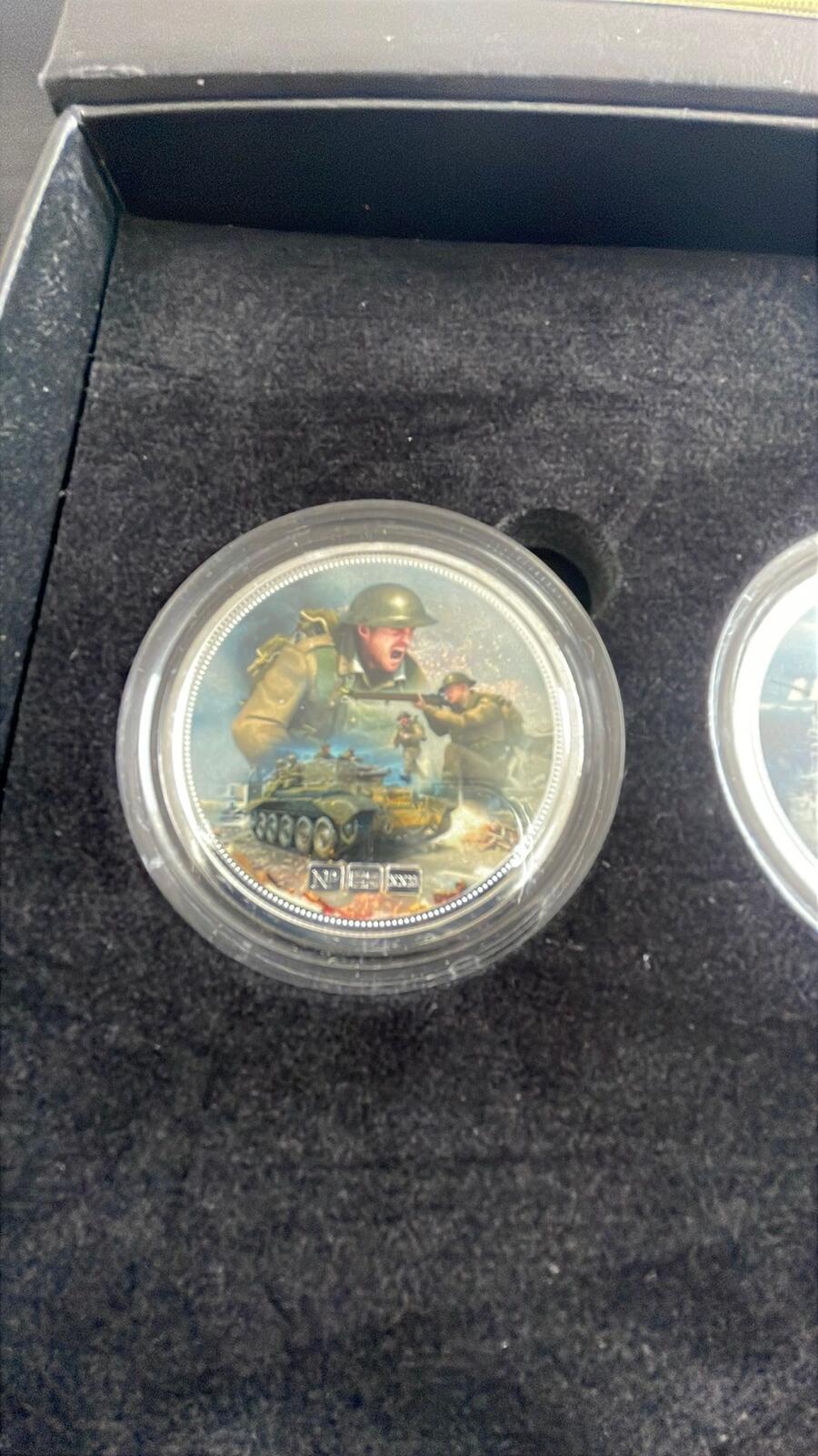 NumisProof Tribute to the Armed Forces Silver-Plated NumisProof Set