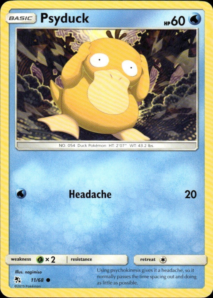 Psyduck Common Hidden Fates 11/68 NM