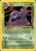 Muk (28) Unlimited Rare Fossil 28/62 NM