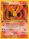 Moltres (27) Unlimited Rare Fossil 27/62 - 9/10 Condition