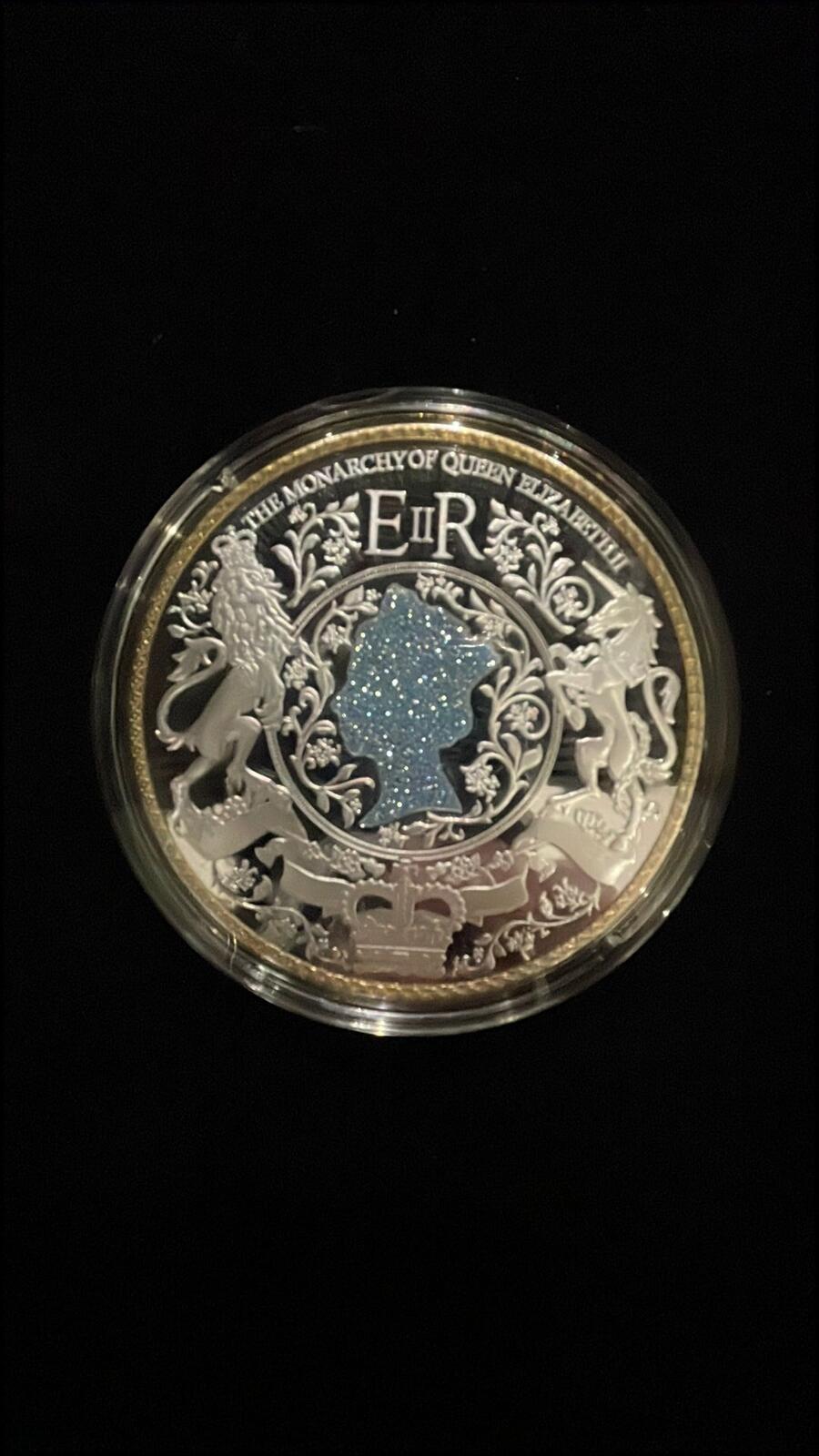 2021 Platinum Jubilee Queen Elizabeth II Proof Commemorative Coin
