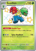 Scovillain Holo Shiny Rare SV: Paldean Fates 107/091 NM