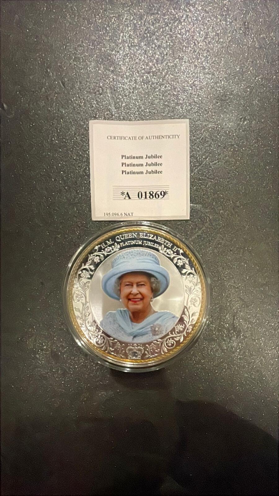 Platinum Jubilee 2021 Queen Elizabeth II Coin 110g