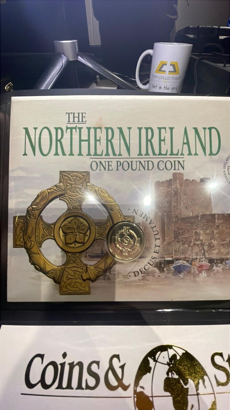 Northern Ireland One Pound Coin Commemorative Cover 1996