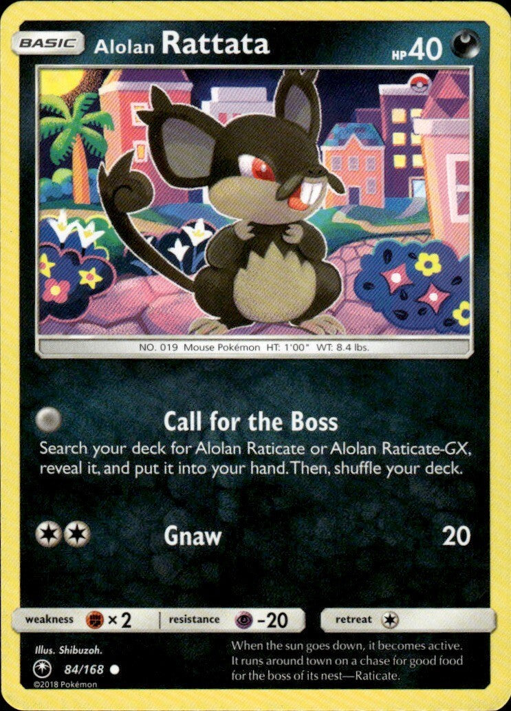 Alolan Rattata Common SM - Celestial Storm 84/168 NM