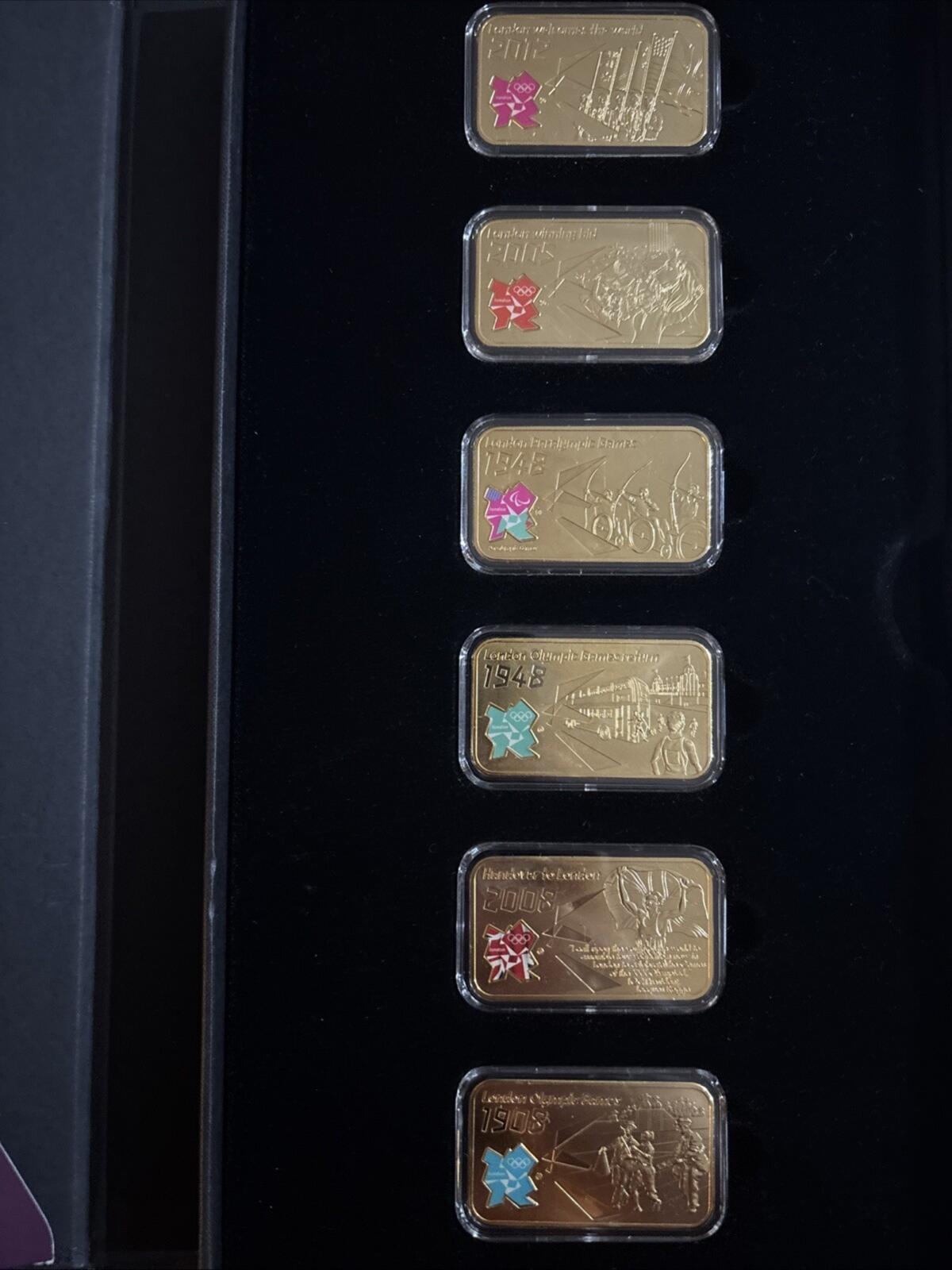 2012 Olympics Host Gold Layered Ingot 2012 London London Rare Limited edition