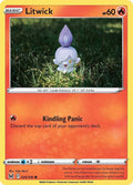 Litwick Reverse Holo Common - Yuka Morii Art - SWSH11: Lost Origin 024/196 NM