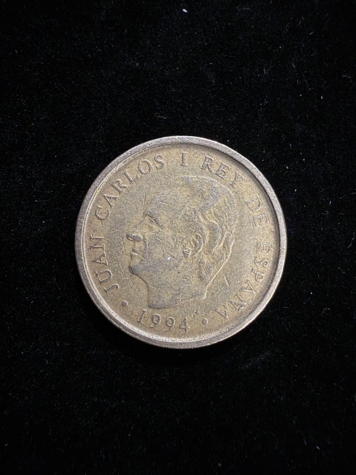Spanish 1994 100 Pesetas Coin with Juan Carlos I