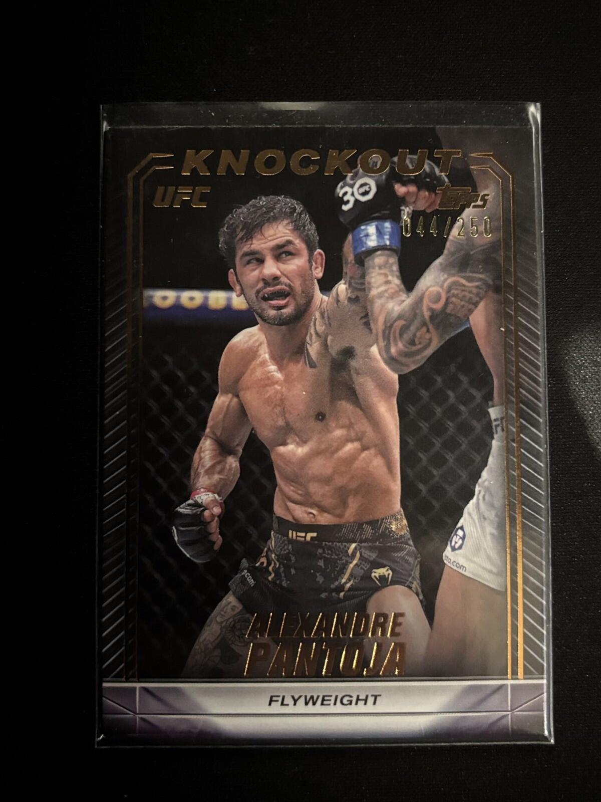 Alexandre Pantoja Bronze Topps Knockout UFC - Bronze 61 NM - 044/250