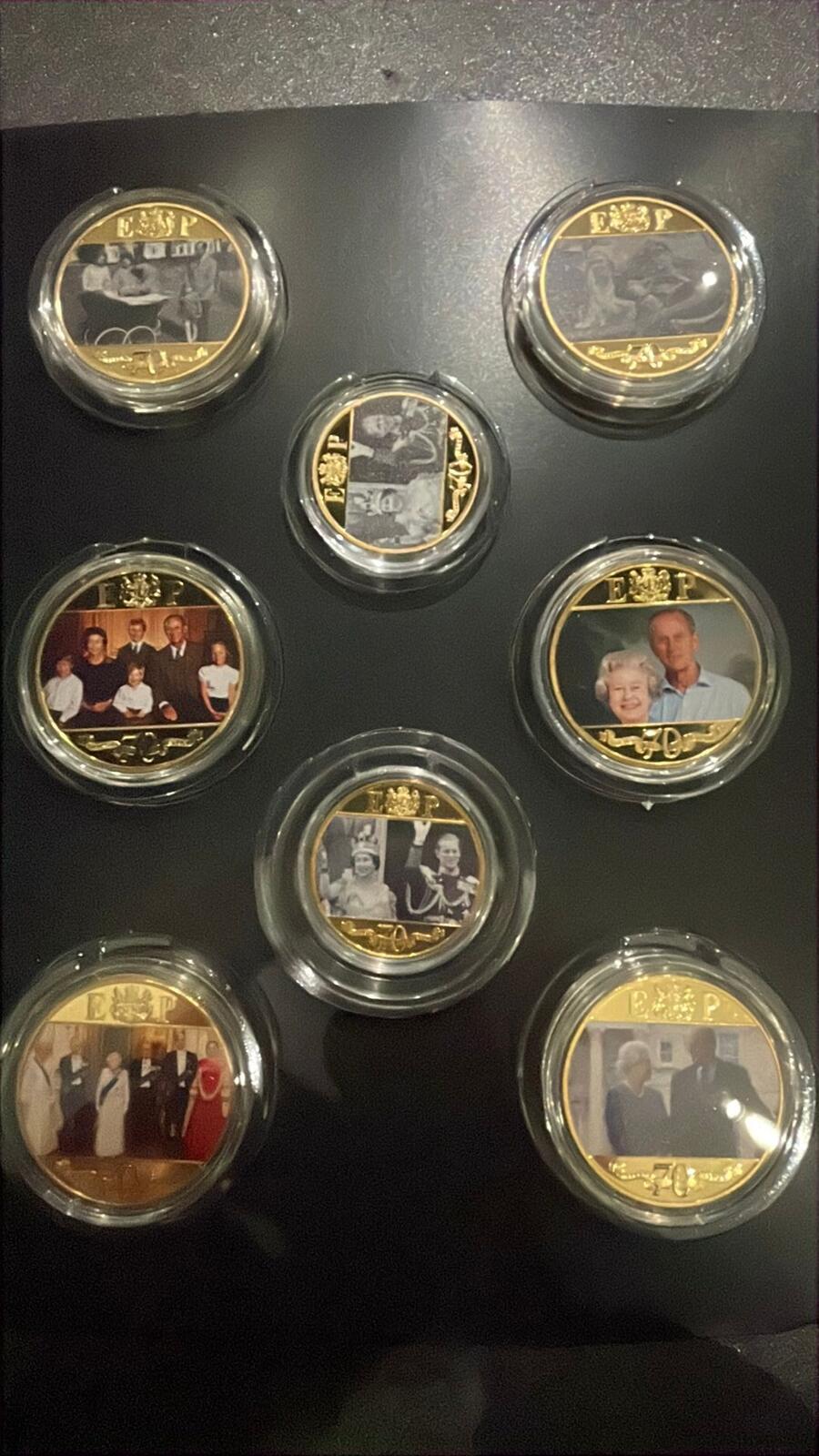 Strength & Stay Seven Decades of Devotion Proof Coin Set 2021 London Mint