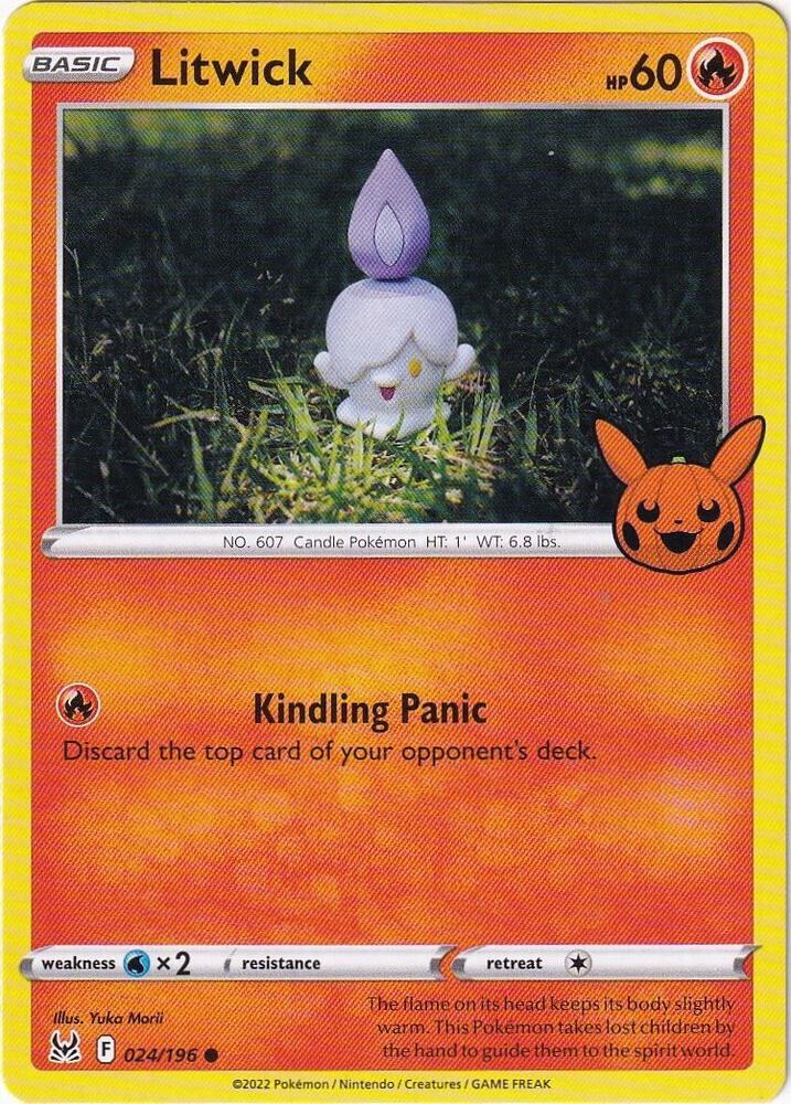 Litwick Common - Yuka Morii Art - Trick or Trade BOOster Bundle 2023 024/196 NM