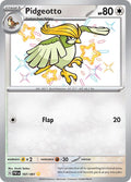 Pidgeotto Holo Shiny Rare SV: Paldean Fates 197/091 NM
