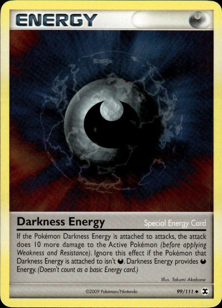 Darkness Energy (Special) Uncommon Rising Rivals 99/111 NM